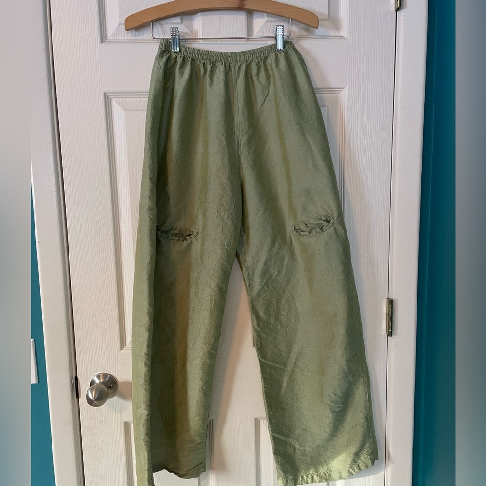 Silk flow pants